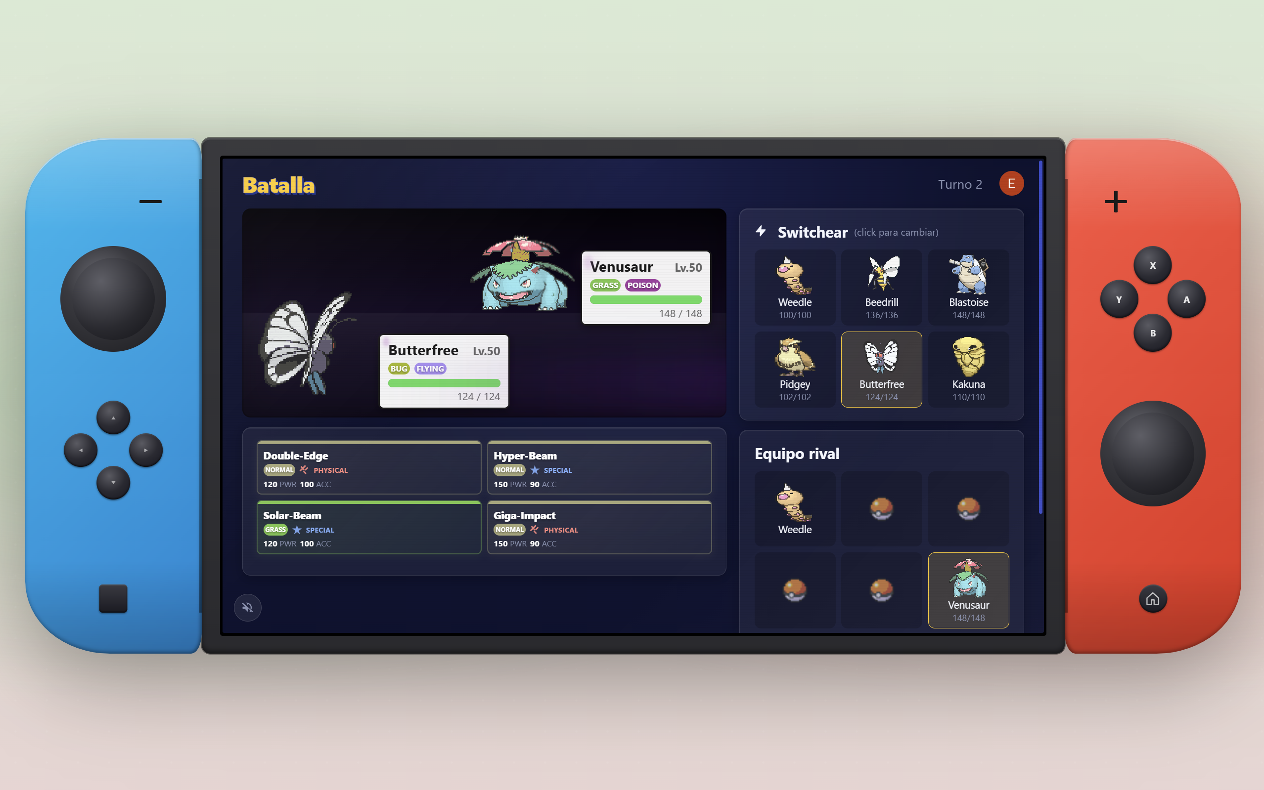 Pokémon Battle Rooms